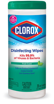 CLOROX - Disinfecting Wipes "Fresh Scent" (35 wet wipes)
