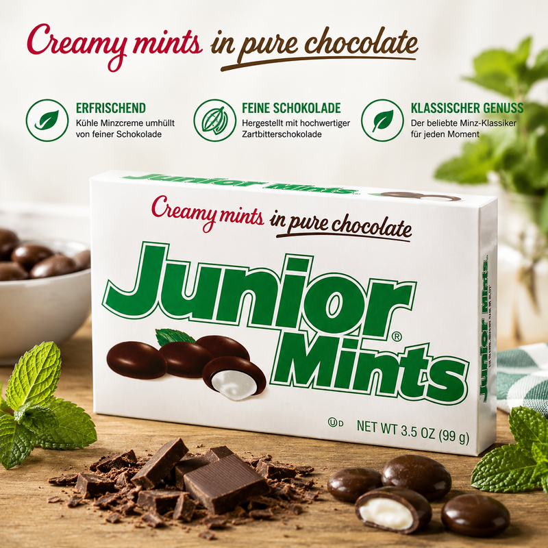 Tootsie Roll - Creamy Mints "Junior Mints" (99 g)