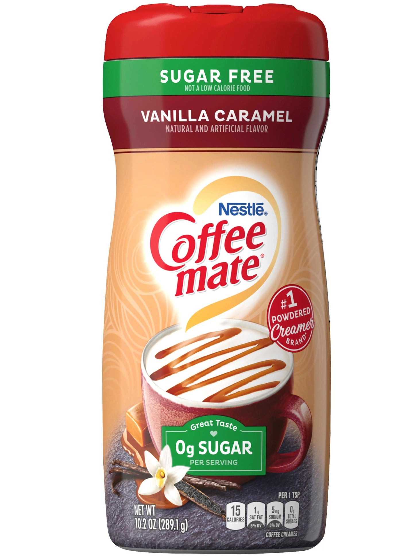 Nestle - Powder Coffee Mate "Vanilla Caramel" (Sugar Free) (289,1 g)
