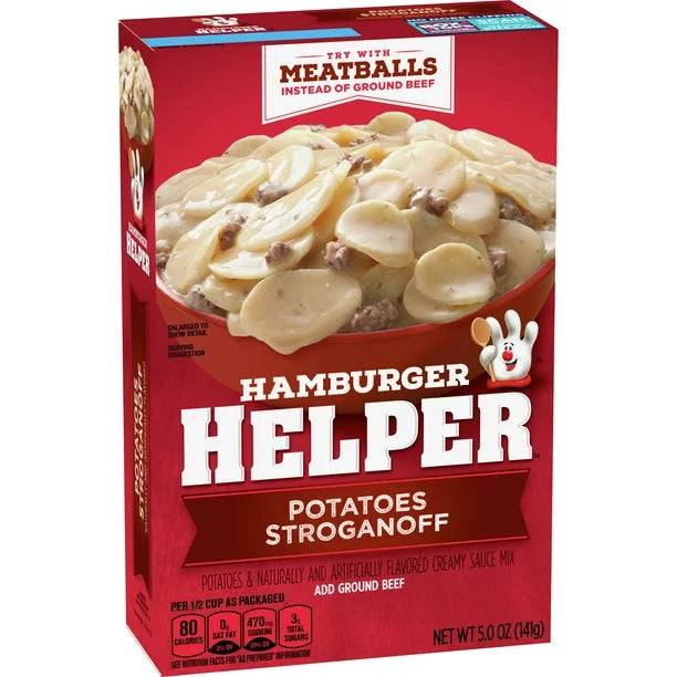 Hamburger Helper "Potatoes Stroganoff" (141 g)