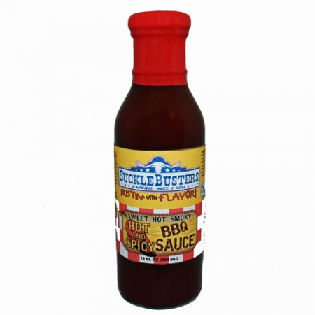 Suckle Busters - BBQ Sauce "Hot and Spicy" (354 ml)