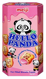 meiji Hello Panda - Biscuits "Strawberry" (50g)