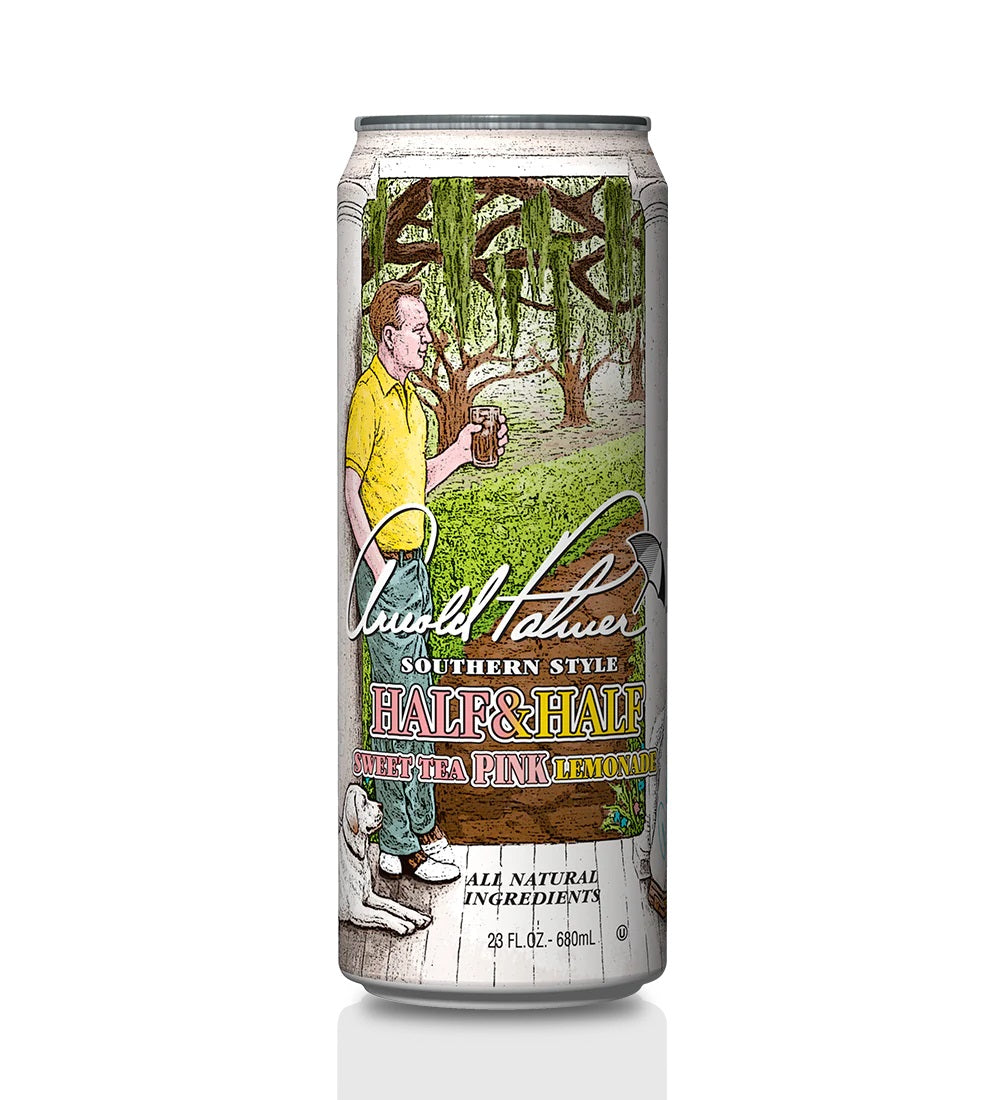 Arizona - Arnold Palmer Half & Half Southern Style "Sweet Tea Pink Lemonade" (680 ml)