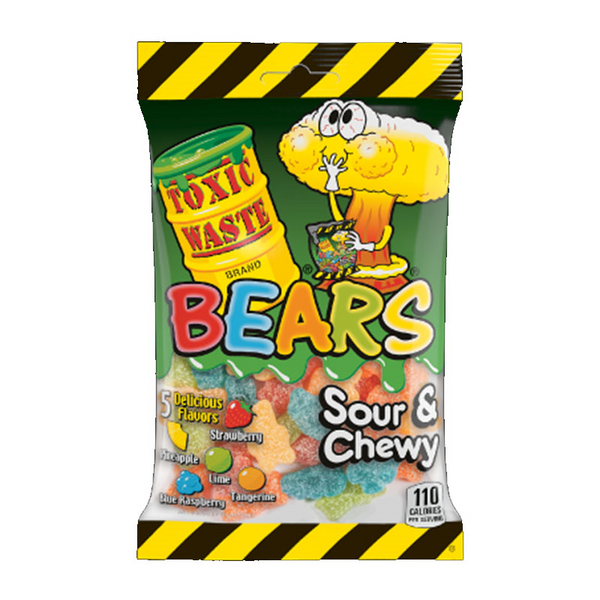 Toxic Waste - Sour & Chewy "BEARS" (142 g)
