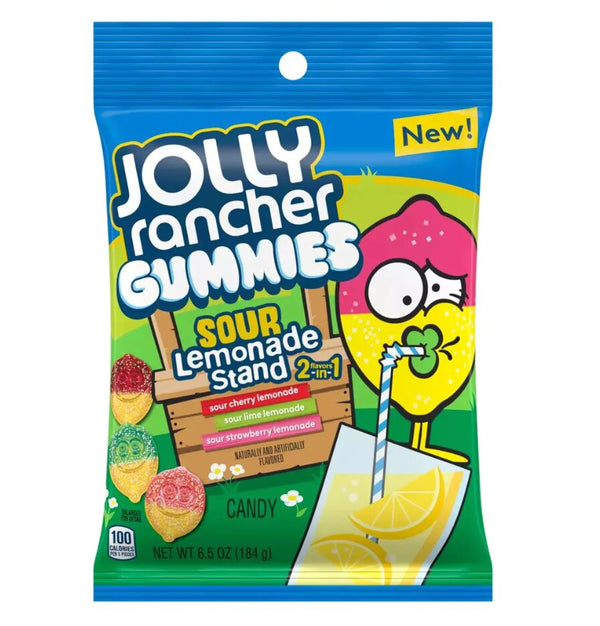 JOLLY Rancher - Gummies "Sour Lemonade Stand" (184 g)