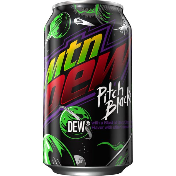Mtn Mountain Dew - "Pitch Black" (355 ml)