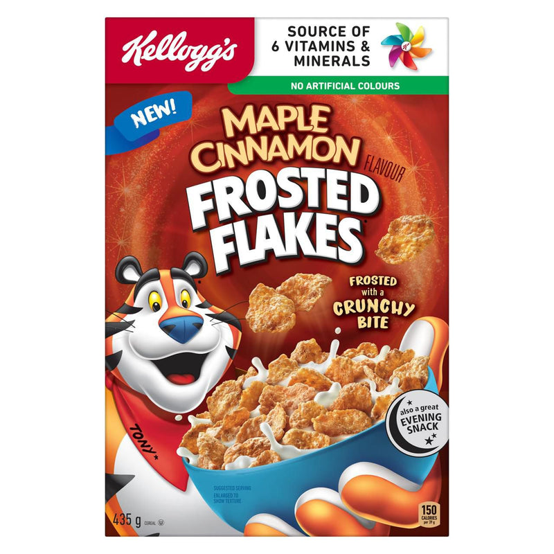 Kellogg's - Cereal "Frosted Flakes Maple Cinnamon" (435 g)