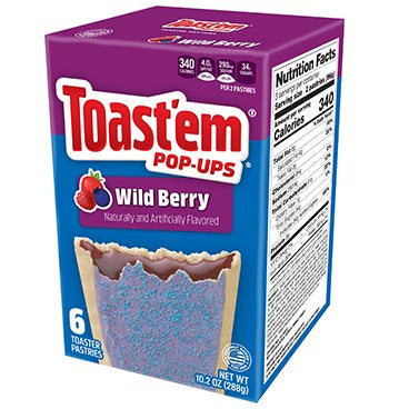 Toast'em - Pop-Ups "Wild Berry" (288g)