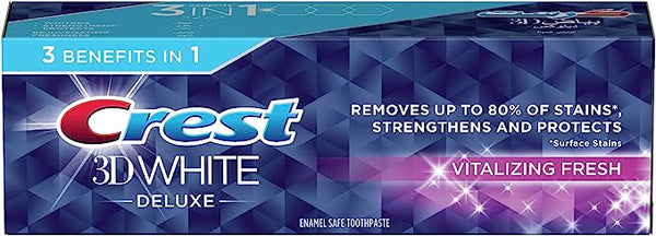 Crest - Toothpaste 3D White Deluxe "Vitalizing Fresh" (75 ml)