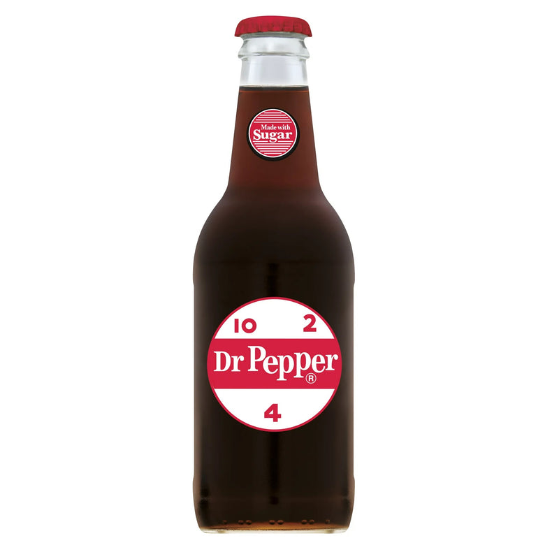 Dr Pepper "Classic REAL SUGAR" GLASS (355 ml)