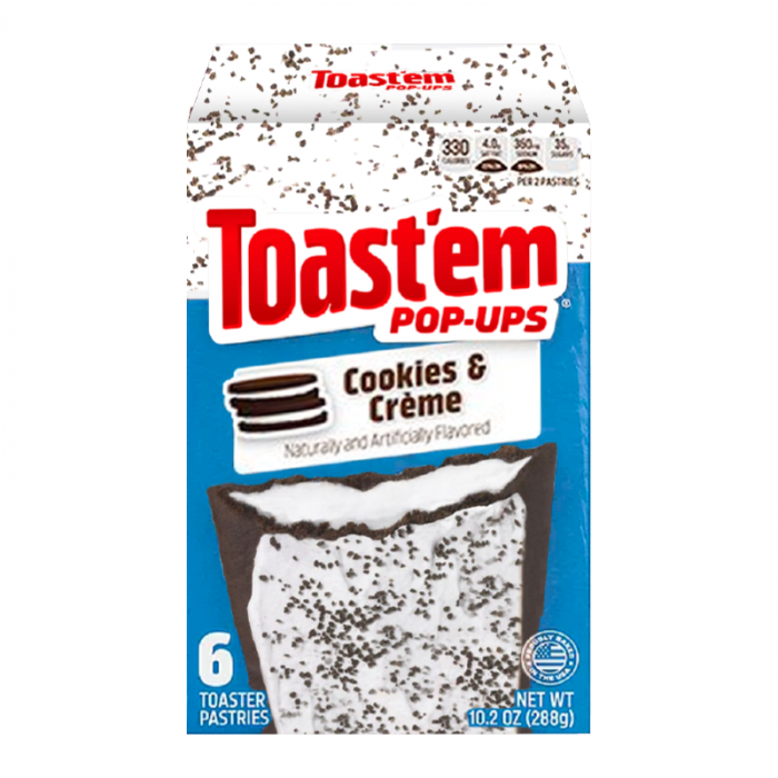 Toast'em - Pop-Ups "Cookies & Creme" (288g)