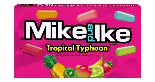 Mike and Ike - Chewy Flavored Candy "Tropical Typhoon" (22 g)