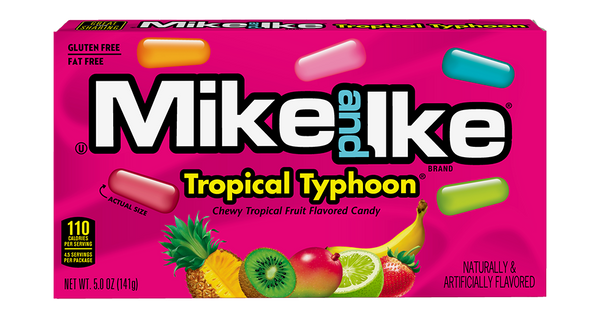 Mike and Ike - Chewy Flavored Candy "Tropical Typhoon" (22 g)