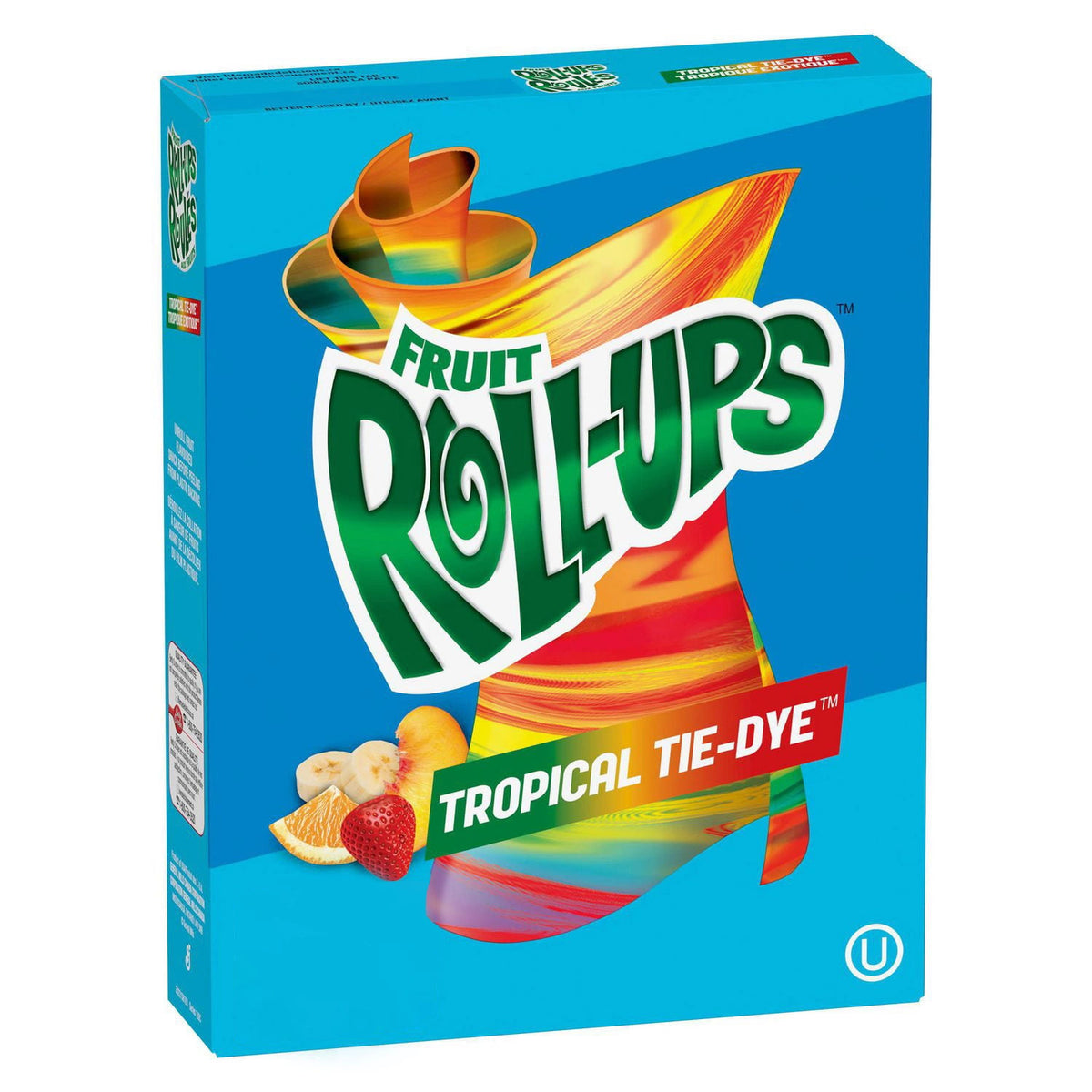 Betty Crocker - Fruit Roll-Ups "Tropical Tie-Dye" (112 g)