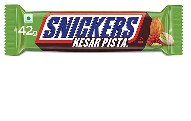 Snickers - Chocolate Bar "Kesar Pista" (42 g)