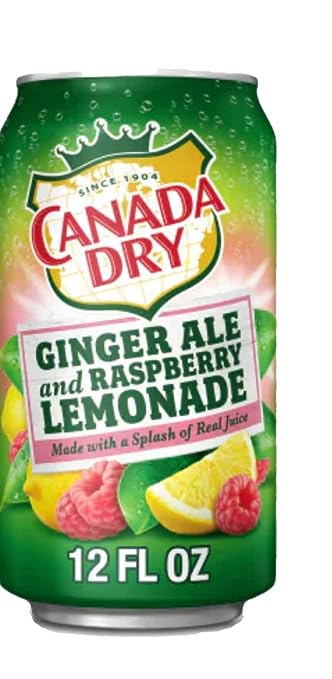 Canada Dry - "Ginger Ale and Raspberry Lemonade" (355 ml)