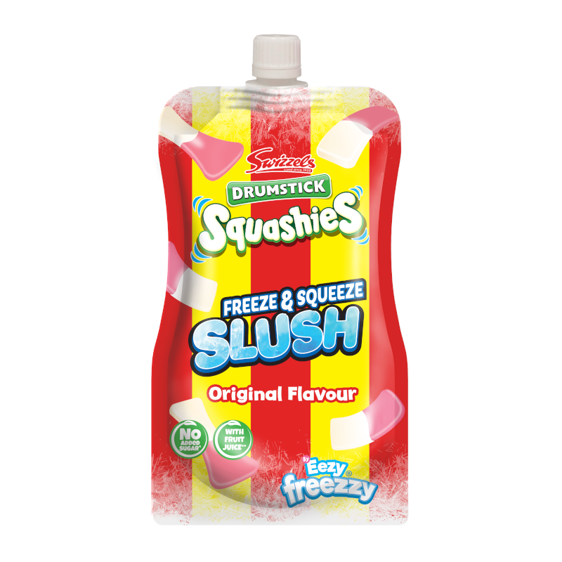 Swizzels Squashies - Freeze & Squeeze Slush "original raspberry flavour" (250 ml)