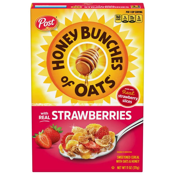 Post - Cereal "Honey Bunches of Oats with Strawberries" (311g)