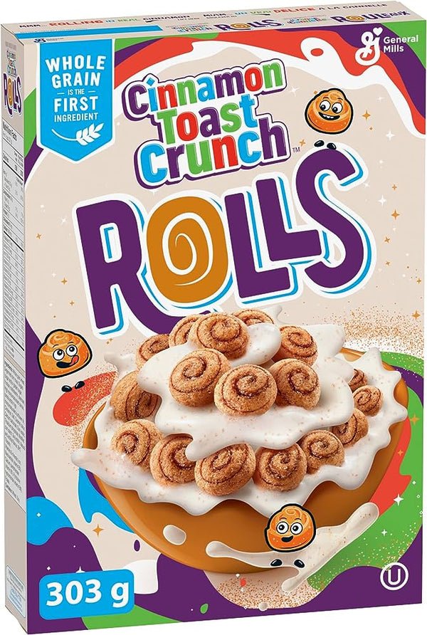 General Mills - Cereal "Cinnamon Toast Crunch ROLLS" (303 g)