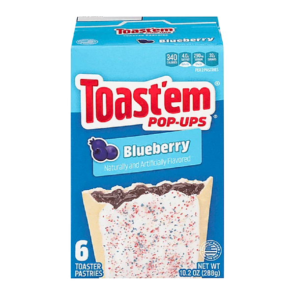 Toast'em - Pop-Ups "Blueberry" (288g)