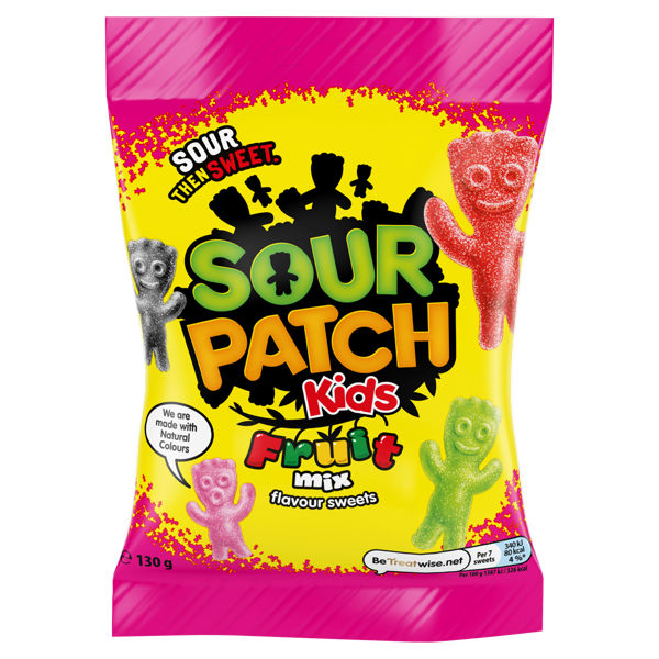 Sour Patch Kids - Soft & Chewy Candy "Fruit mix" (130 g)