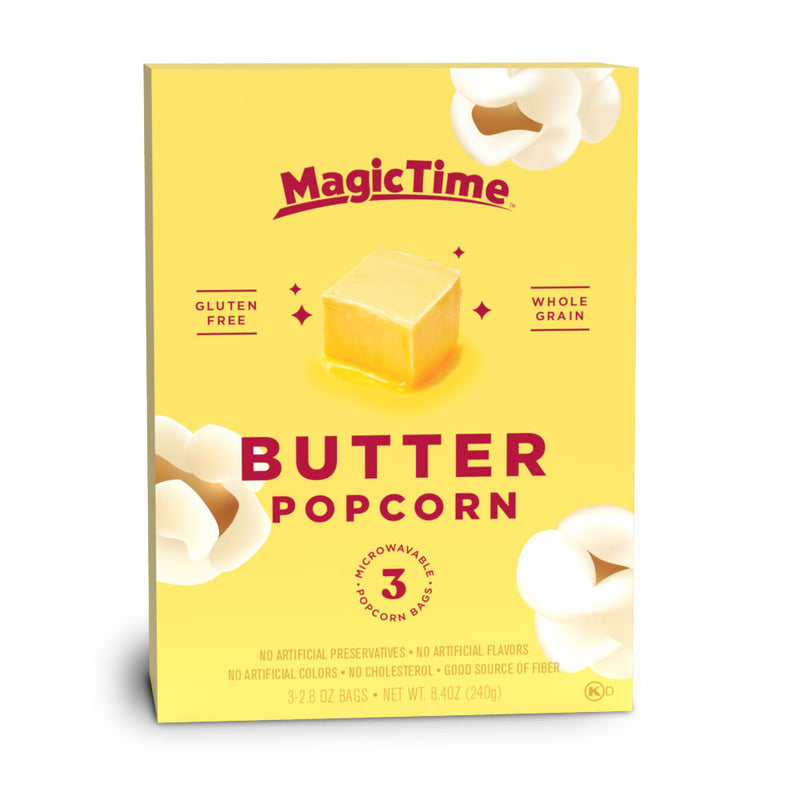 MagicTime - Microwave PopCorn "BUTTER" (240 g)