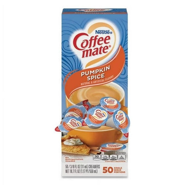 Nestle - Liquid Coffee Mate "Pumpkin Spice" (50 x 11 ml)