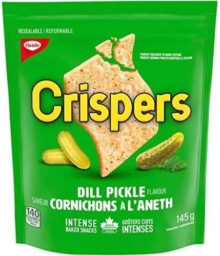 Crispers - Baked Snacks "Dill Pickle" (145 g)
