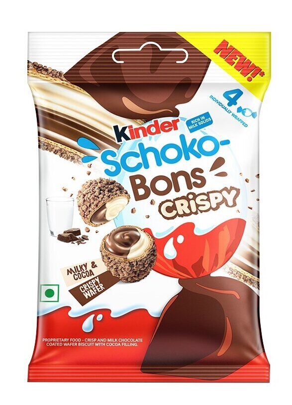 Kinder - Crispy "Schoko Bons" (22,4 g)