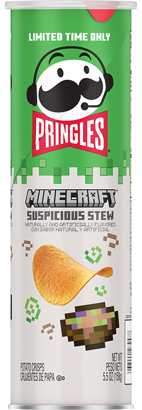 Pringles - Potato Chips "MINECRAFT Suspicious Stew Crisps" (158 g) - LIMITED EDITION!