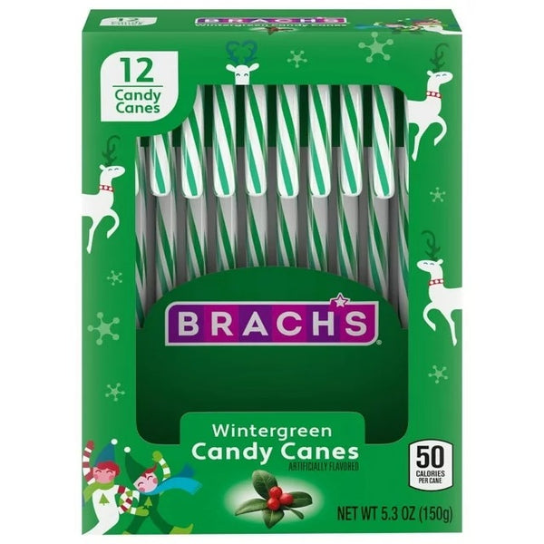 Brach's - Artificially Flavored Candy Canes "Wintergreen" (150 g)
