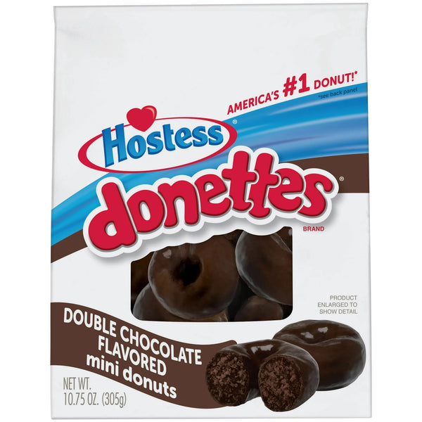 Hostess - donettes Mini Donuts "Double Chocolate Flavored" (305 g)