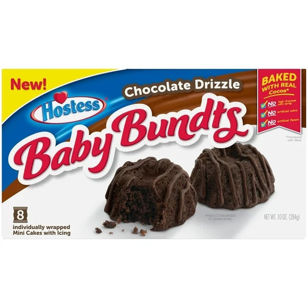 Hostess - Baby Bundts "Chocolate Drizzle" (284 g)
