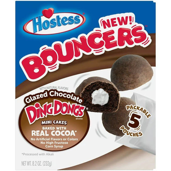 Hostess - Bouncers "Glazed Chocolate Ding Dongs" (232 g)