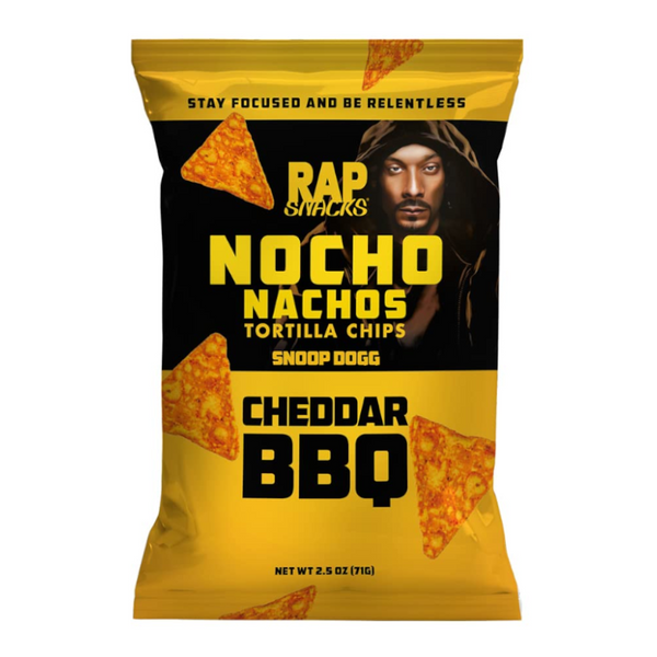 RAP Snacks - Snoop Dogg Nocho Nachos "Cheddar BBQ" (71 g)