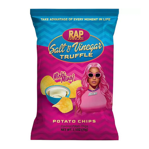 RAP Snacks - Nicki Minaj Potato Chips "Bar-B-Quin' with my Honey Truffle" (71 g)