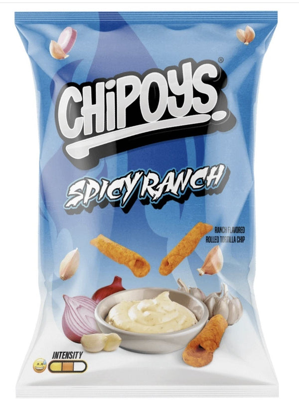 Chipoys - Spicy Tortilla Chips "Spicy Ranch" (113,4 g)
