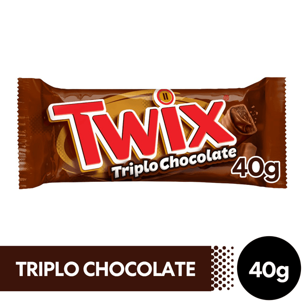 Twix - Chocolate Bar "Triplo Chocolate" (40g)