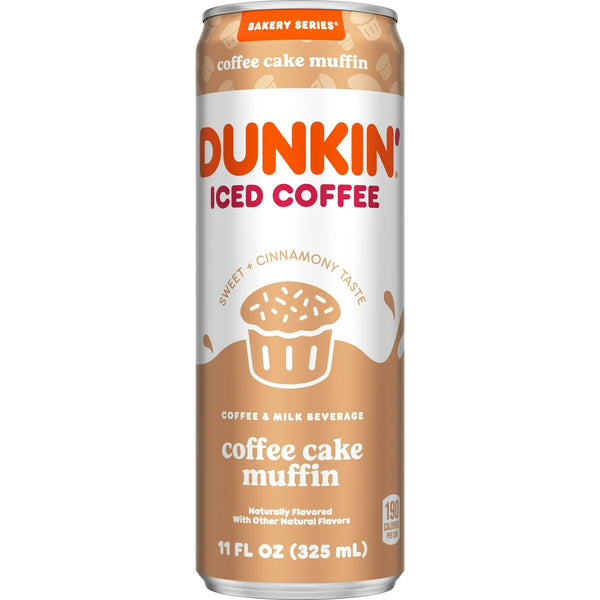 DUNKIN' - ICED COFFEE "coffe cake muffin" (325 ml)