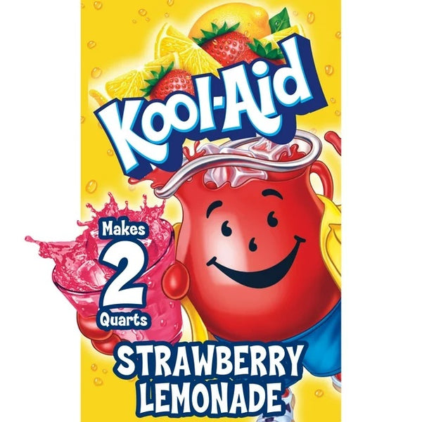 Kool-Aid - Instant Drink Mix - "Strawberry Lemonade" (5,3 g)