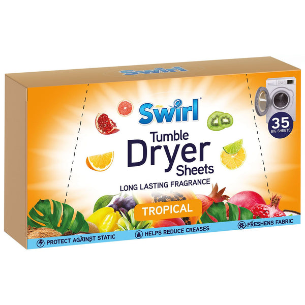 Swirl - Tumble Dryer Sheets "Tropical" (35 Sheets)