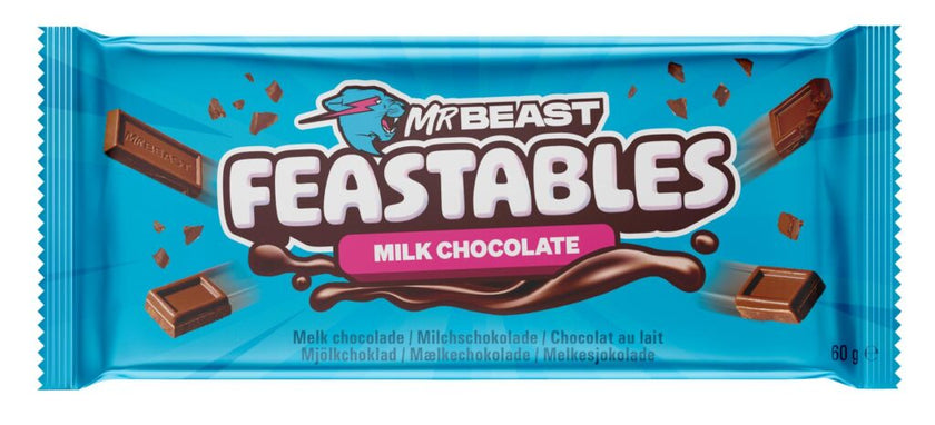 MR.BEAST - FEASTABLES "Milk Chocolate" (60 g)