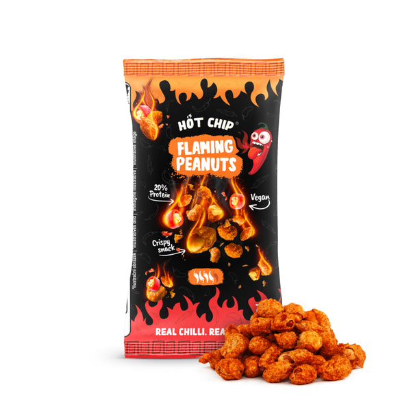 HOT CHIP - Hot Nuts "Flaming Peanuts" (70 g)
