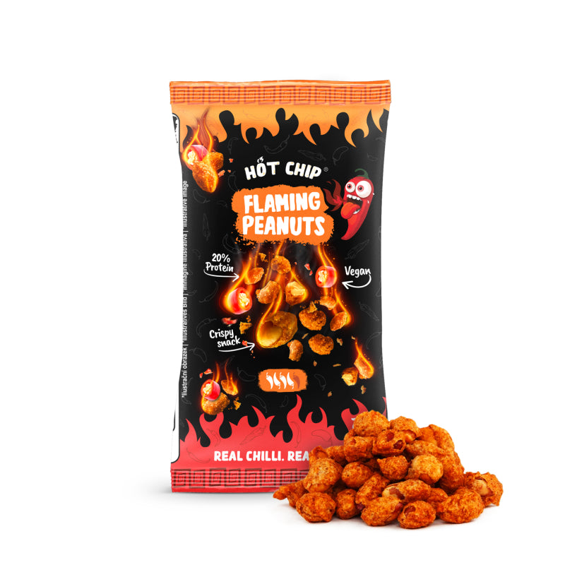 HOT CHIP - Hot Nuts "Flaming Peanuts" (70 g)