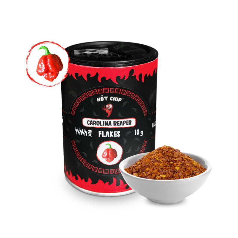 HOT CHIP - Dried Chilli Flakes "Carolina Reaper" (10 g) SHU: 2.200.000