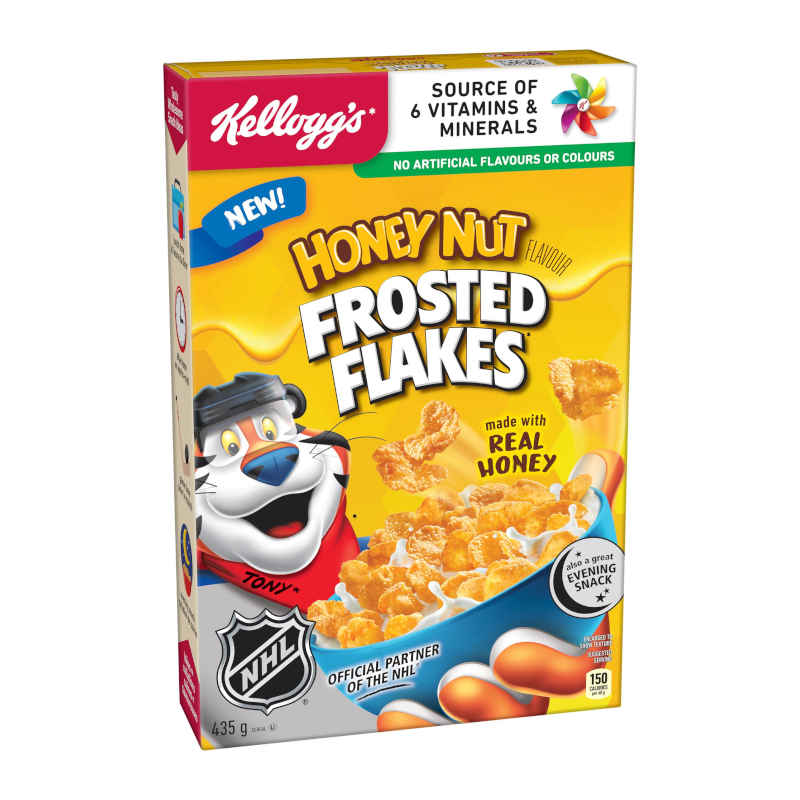 Kellogg's - Cereal "Frosted Flakes Honey Nut" (435 g)