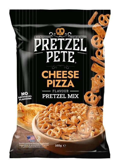 Pretzel Pete - Seasoned Pretzel "Cheese Pizza" (160 g)