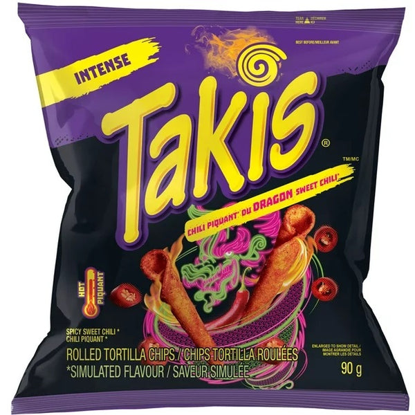 Takis - Tortilla Chips "Dragon Sweet Chili" (90 g)