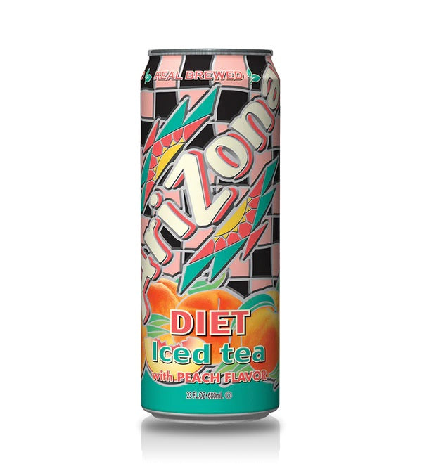 Arizona - Iced Tea DIET "with Peach Flavor" (680 ml)