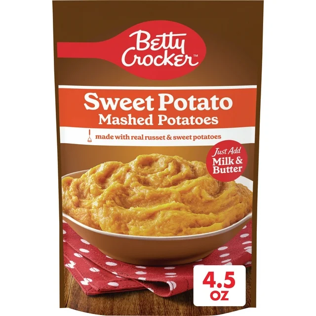Betty Crocker - Mashed Potatoes "Sweet Potato" (128 g)